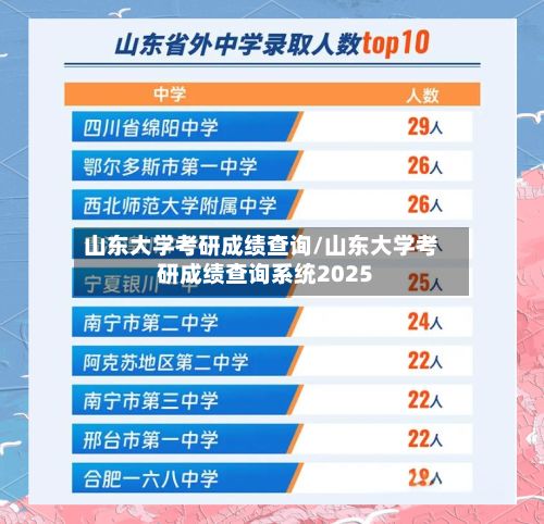 山东大学考研成绩查询/山东大学考研成绩查询系统2025-第2张图片