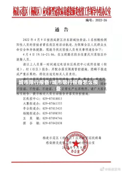 城市限行报备/城市限行报备怎么报备-第3张图片
