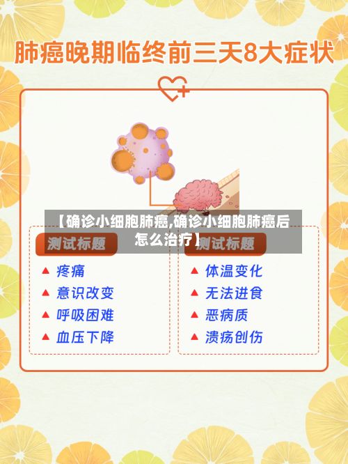 【确诊小细胞肺癌,确诊小细胞肺癌后怎么治疗】