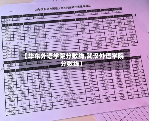 【华东外语学院分数线,武汉外语学院分数线】-第2张图片