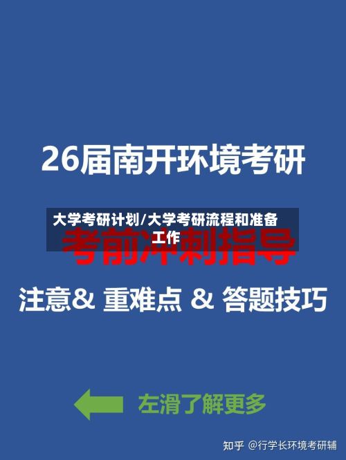 大学考研计划/大学考研流程和准备工作-第2张图片