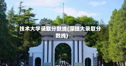 技术大学录取分数线(深技大录取分数线)