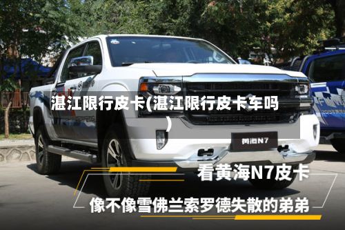 湛江限行皮卡(湛江限行皮卡车吗)-第2张图片