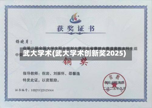 武大学术(武大学术创新奖2025)