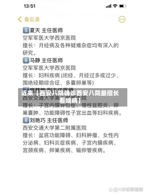 近来【西安八院确诊西安八院最擅长看啥病】