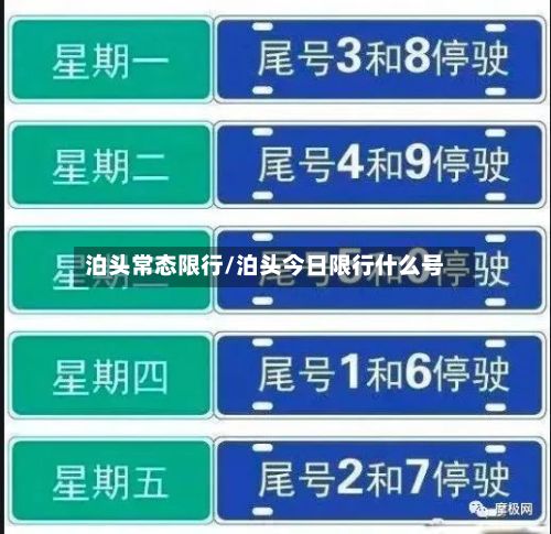 泊头常态限行/泊头今日限行什么号-第3张图片