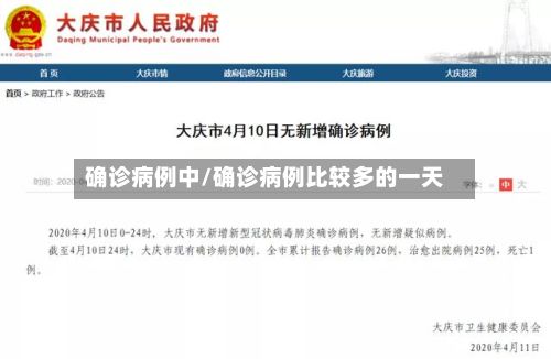确诊病例中/确诊病例比较多的一天-第3张图片