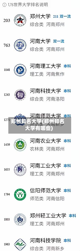 郑州知名大学(郑州知名大学有哪些)-第3张图片