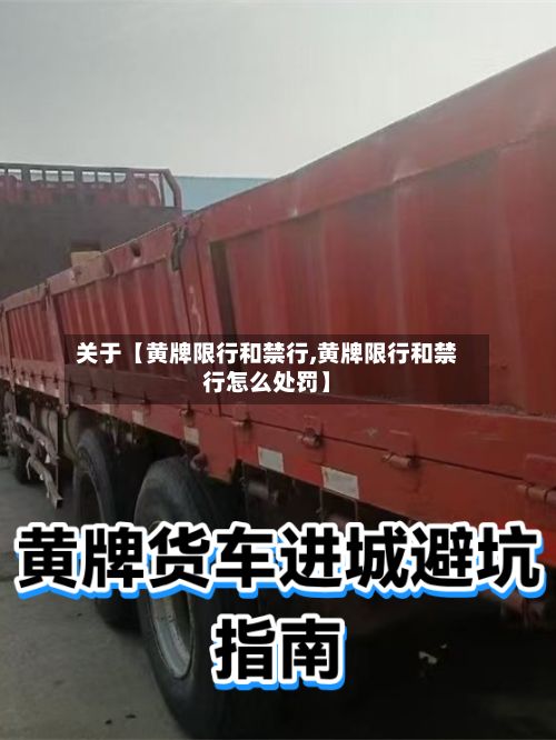 关于【黄牌限行和禁行,黄牌限行和禁行怎么处罚】