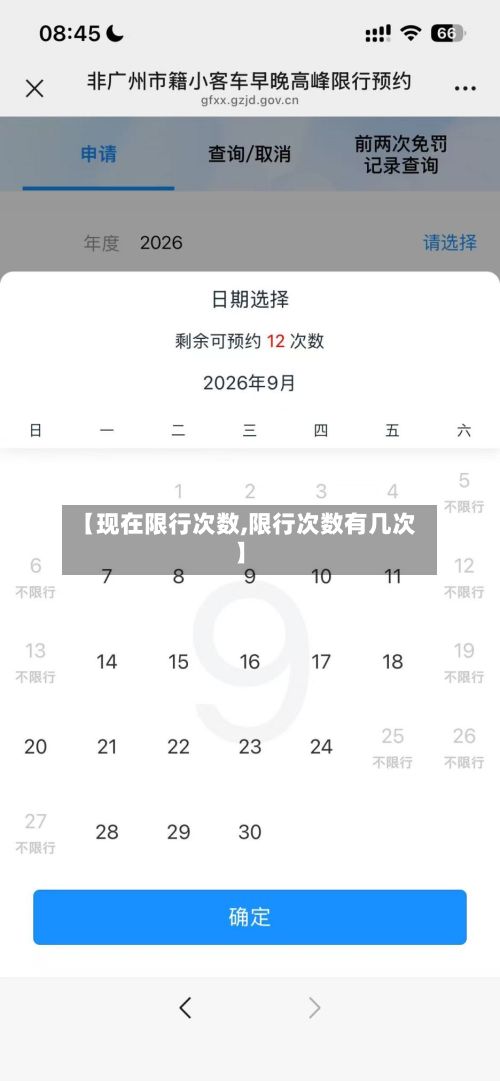 【现在限行次数,限行次数有几次】-第2张图片