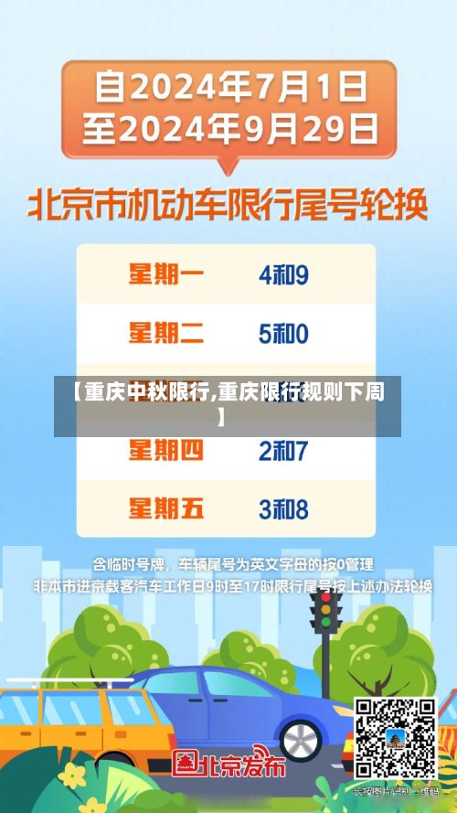 【重庆中秋限行,重庆限行规则下周】-第2张图片