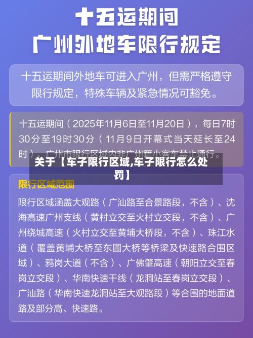 关于【车子限行区域,车子限行怎么处罚】-第2张图片