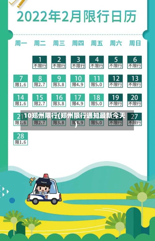10郑州限行(郑州限行通知最新今天)-第2张图片