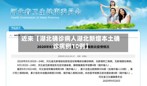 近来【湖北确诊病人湖北新增本土确诊病例10例】