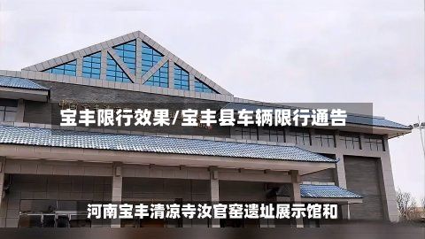 宝丰限行效果/宝丰县车辆限行通告-第3张图片