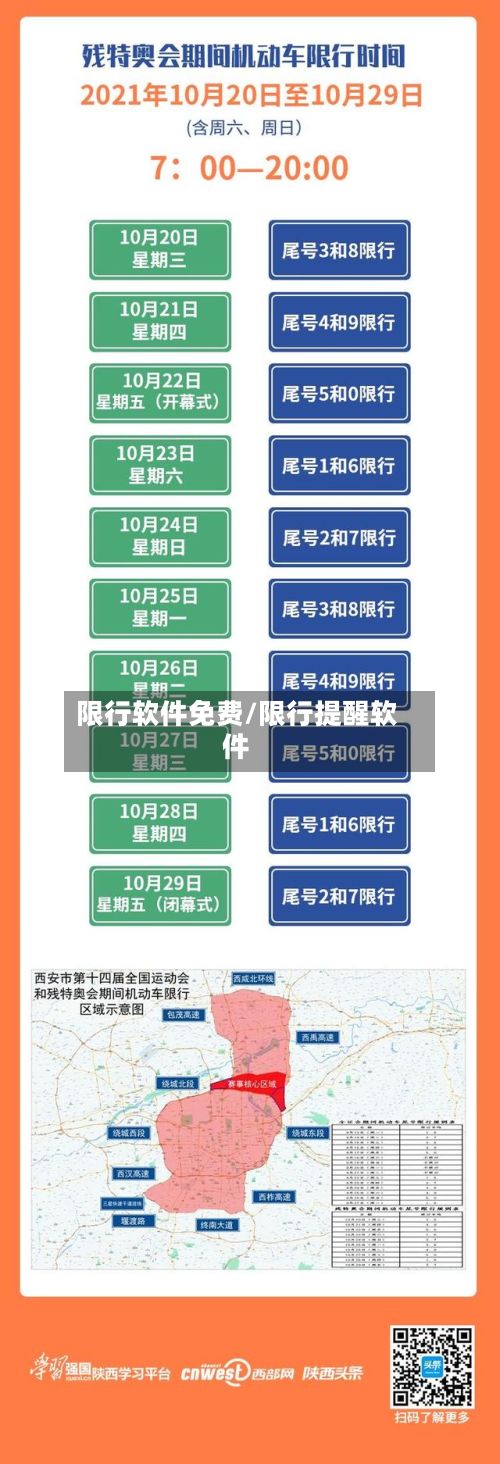 限行软件免费/限行提醒软件