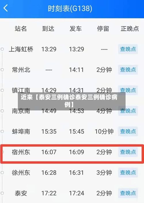 近来【泰安三例确诊泰安三例确诊病例】-第2张图片