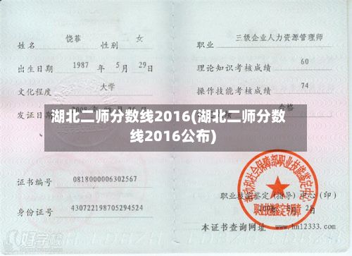 湖北二师分数线2016(湖北二师分数线2016公布)-第3张图片