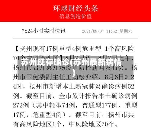 苏州现存确诊(苏州最新病情)