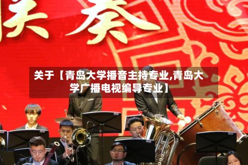 关于【青岛大学播音主持专业,青岛大学广播电视编导专业】-第2张图片