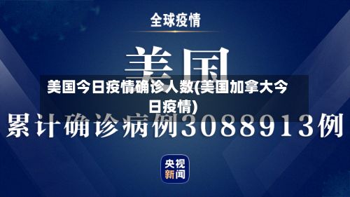 美国今日疫情确诊人数(美国加拿大今日疫情)-第2张图片