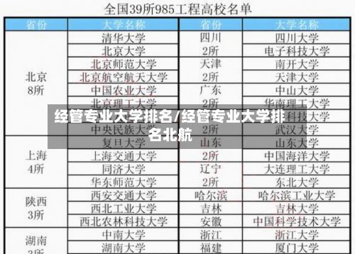 经管专业大学排名/经管专业大学排名北航-第3张图片