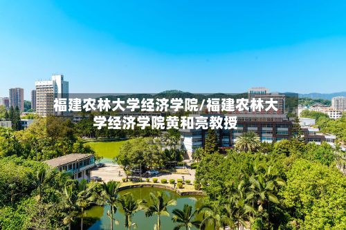 福建农林大学经济学院/福建农林大学经济学院黄和亮教授